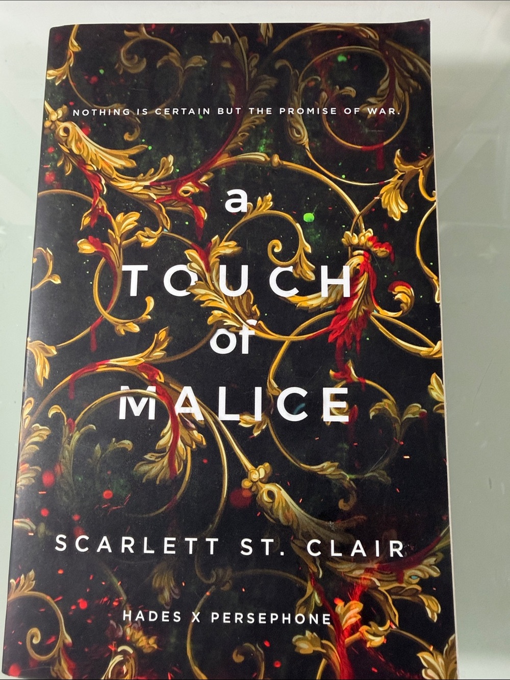 'A Touch of Malice' Book
